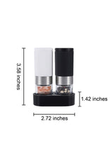 Load image into Gallery viewer, Mini Salt and Pepper Grinder Set with Base
