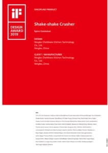 iF Design Zertifikat