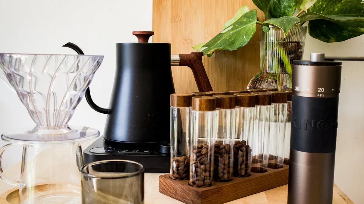 Electric Portable Coffee Grinder Revolutionizes Coffee on the Go