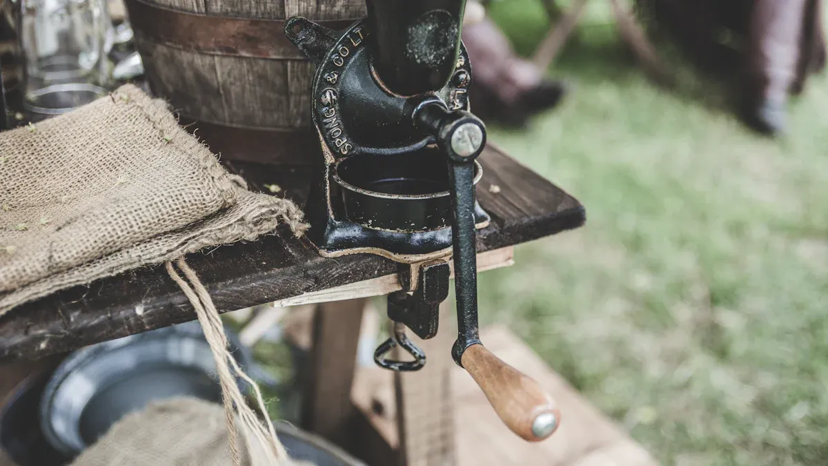 How to Use a Manual Coffee Grinder Outdoors