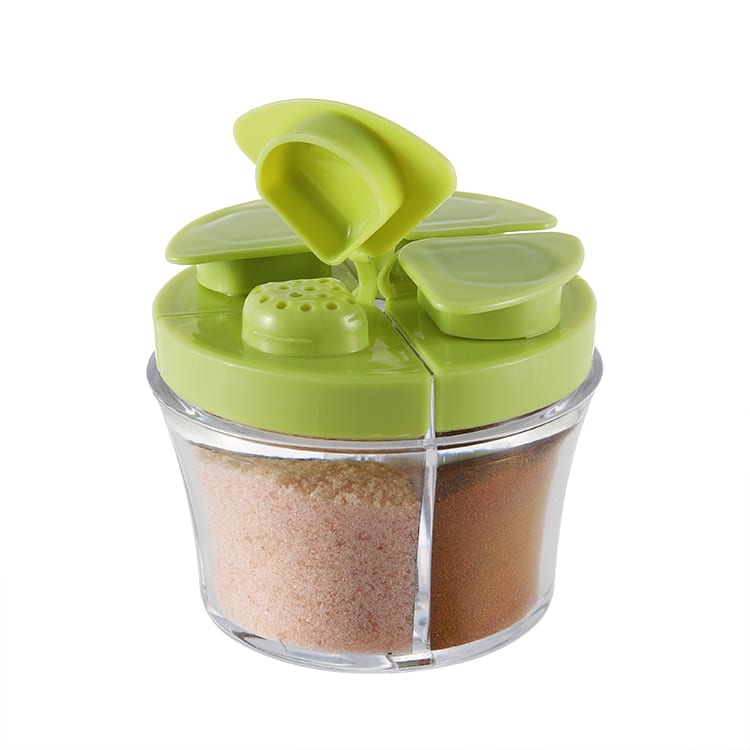 OEMODM Plastic 4 Chamber Salt and Pepper Shaker 2