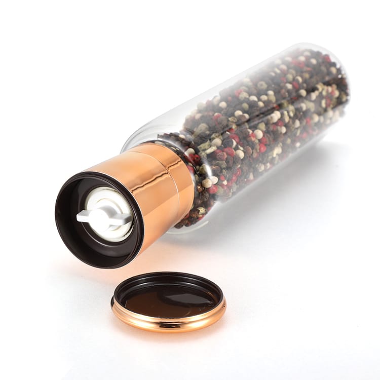 Custom Big Capacity Glossy Salt and Pepper Grinder 5