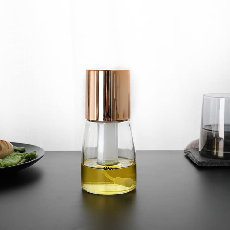 Custom Compact Glass Kitchen Oil Sprayer for Cooking and BBQ 1