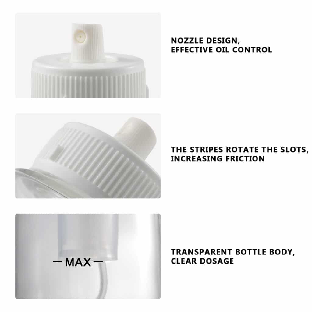 Custom Compact Glass Kitchen Oil Sprayer for Cooking and BBQ 4