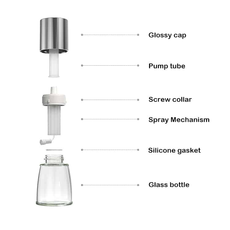 Custom Compact Glass Kitchen Oil Sprayer for Cooking and BBQ 6