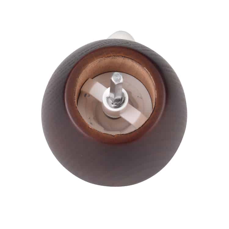 Custom Compact Manual Wooden Spice Mill Grinder with Ceramic Burr 4
