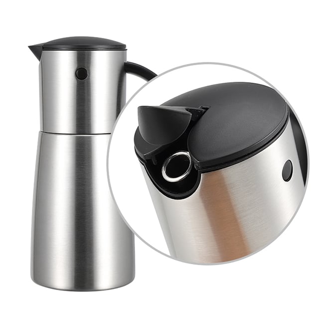 Custom Gravity Stainless Steel Olive Oil Dispenser 2