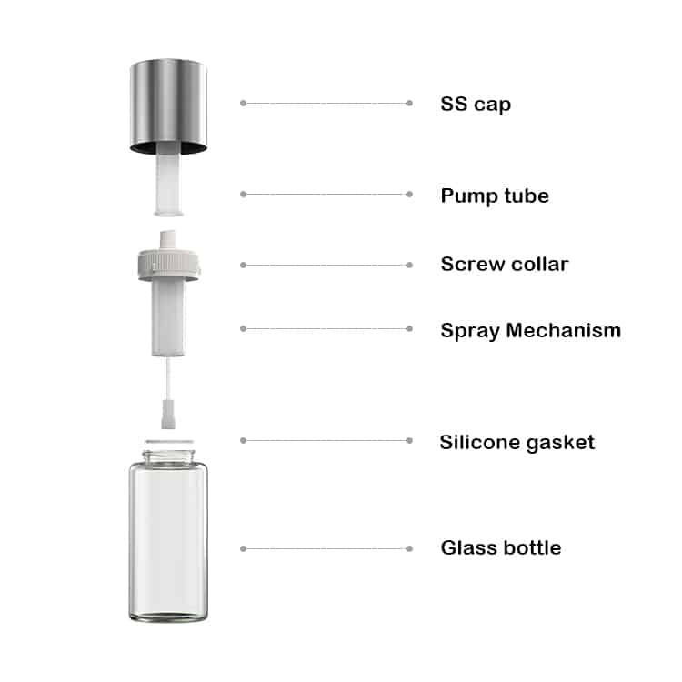 Custom Portable Olive Oil Sprayer with Fine Mist Pump 4