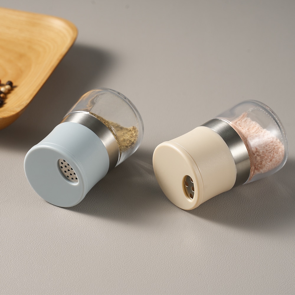 Custom Portable RPET Salt Pepper Shaker with Glass Jar 7