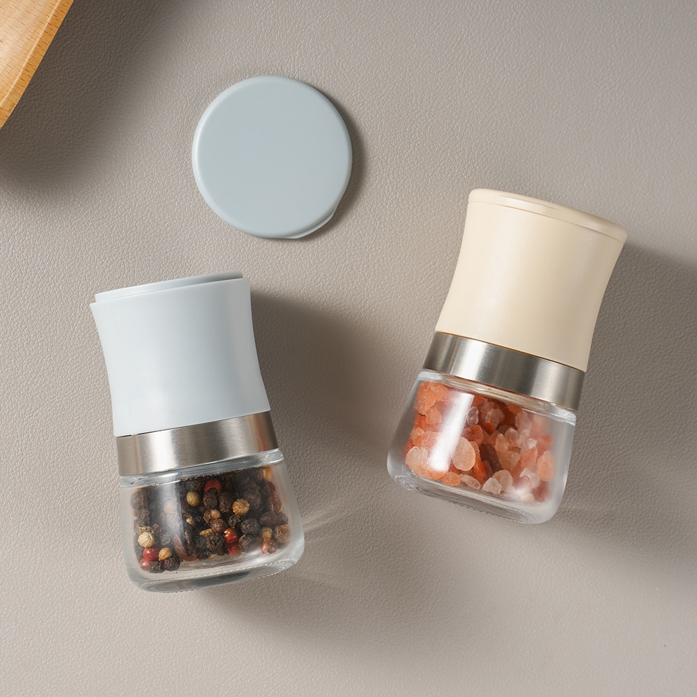 Custom RPET Mini Salt and Pepper Grinder with Ceramic Burr 7