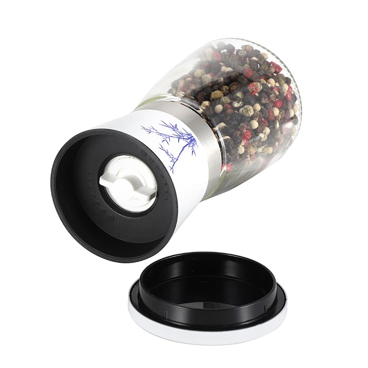 ODMOEM Metal Manual Salt and Pepper Grinder with Adjustable Burr 3 2