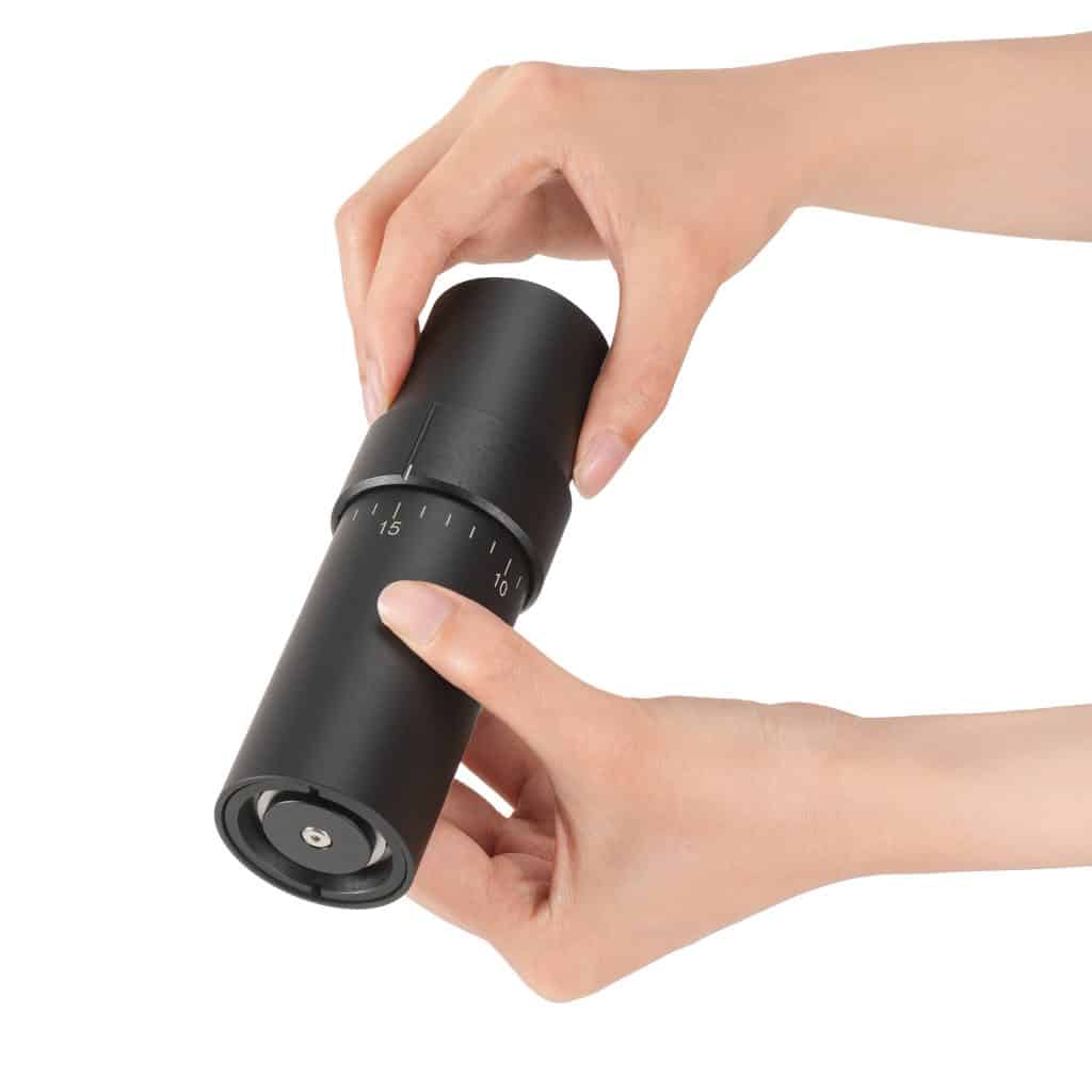 Custom Precision Aluminum Salt Pepper Grinder with 20 Step Adjustment 6 1