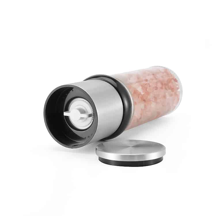 OEMODM 200ml Stainless Steel Salt Pepper Grinder with Adjustable Burr 4 1