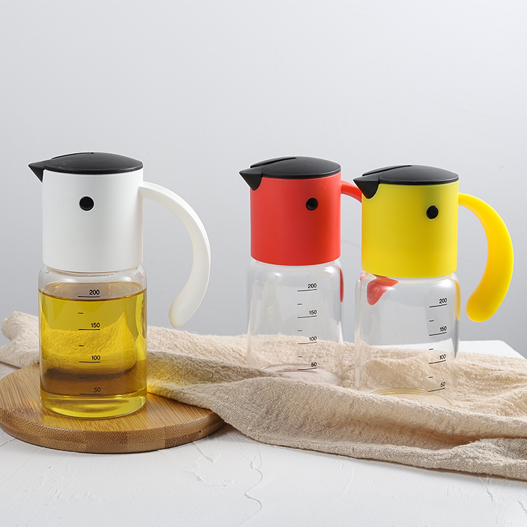ODM Compact 200ml Oil and Vinegar Dispenser with Gravity Lid 7