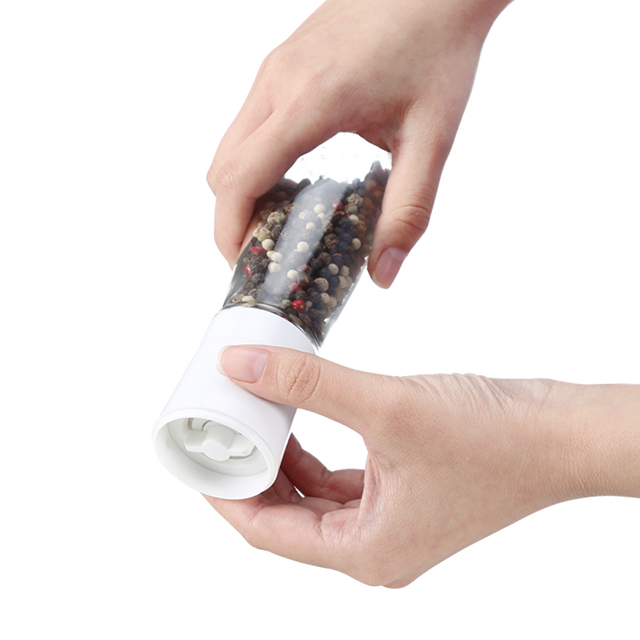 Custom 140ml Salt and Pepper Grinder with Adjustable Ceramic Core 5 1