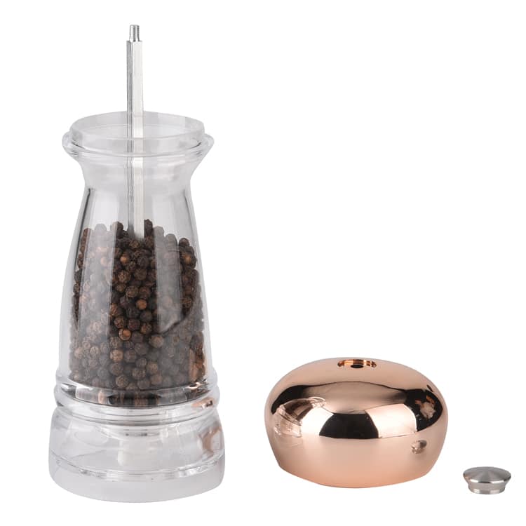 Custom 150ml Retro Salt and Pepper Grinder with Adjustable Ceramic Burr 3 1