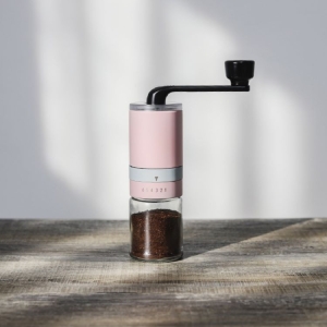 Custom Portable Manual Coffee Grinder with External Adjustment 1