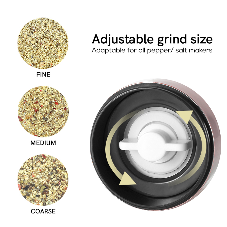 ODM Large Capacity Salt and Pepper Grinder with Ceramic Grinder 5 1