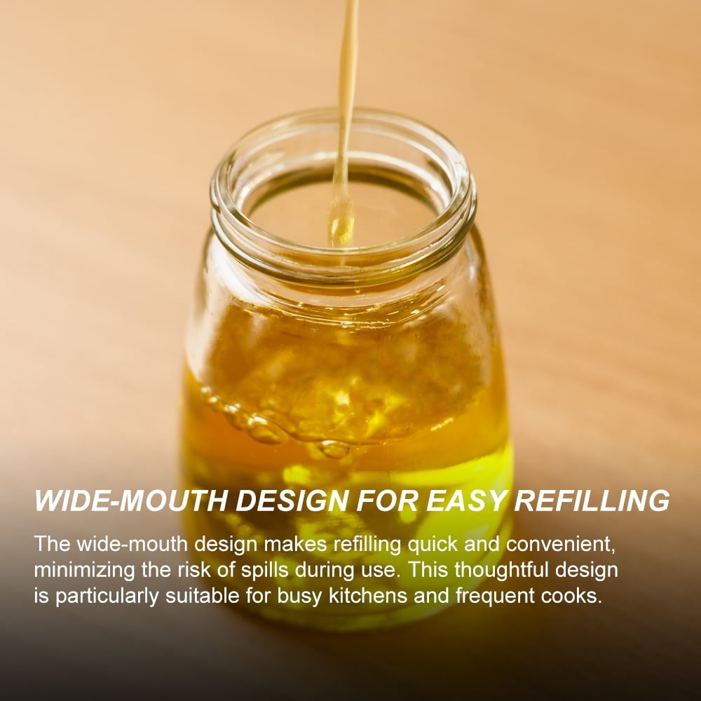 ODM Mess Free 150ml Olive Oil Dispenser with with Precise Oil Control 4 1