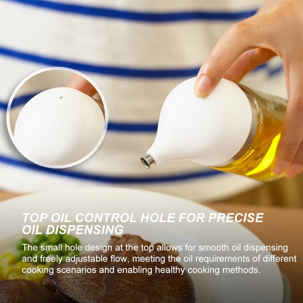ODM Mess Free 150ml Olive Oil Dispenser with with Precise Oil Control 5 1