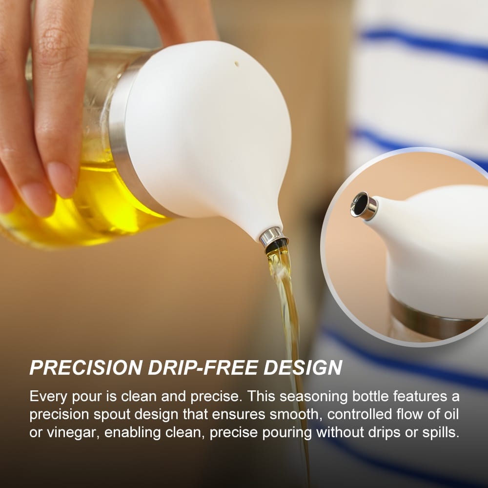 ODM Mess Free 150ml Olive Oil Dispenser with with Precise Oil Control 6 1