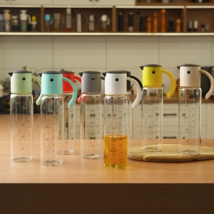 Custom 500ml Gravity Oil Vinegar Dispenser with Triple Measurement Markings 2