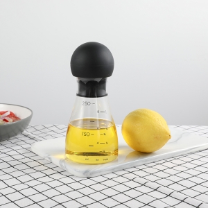 ODM Glass Salad Dressing Mixing Jar with Measurement Markings 1