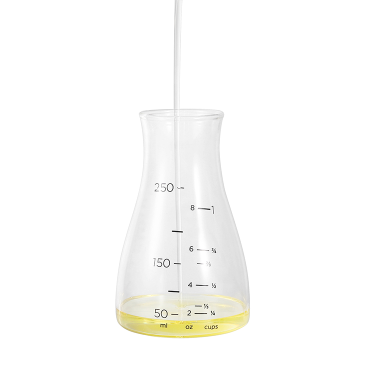 ODM Glass Salad Dressing Mixing Jar with Measurement Markings 3 1