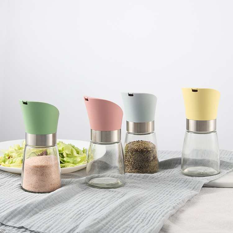 Custom 170ml Glass Sugar Dispenser with Side Pour Spout 2 1