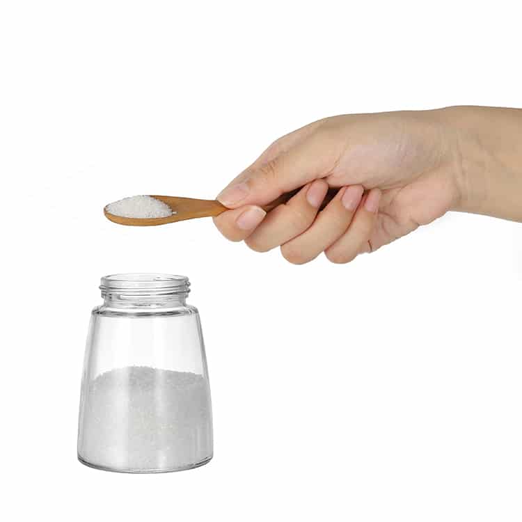 Custom 170ml Glass Sugar Dispenser with Side Pour Spout 3 1