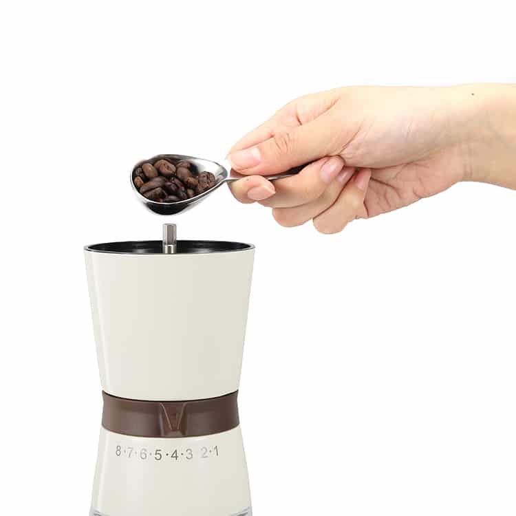Custom Manual Coffee Grinder with 8 Level External Grind Adjustment 5 1