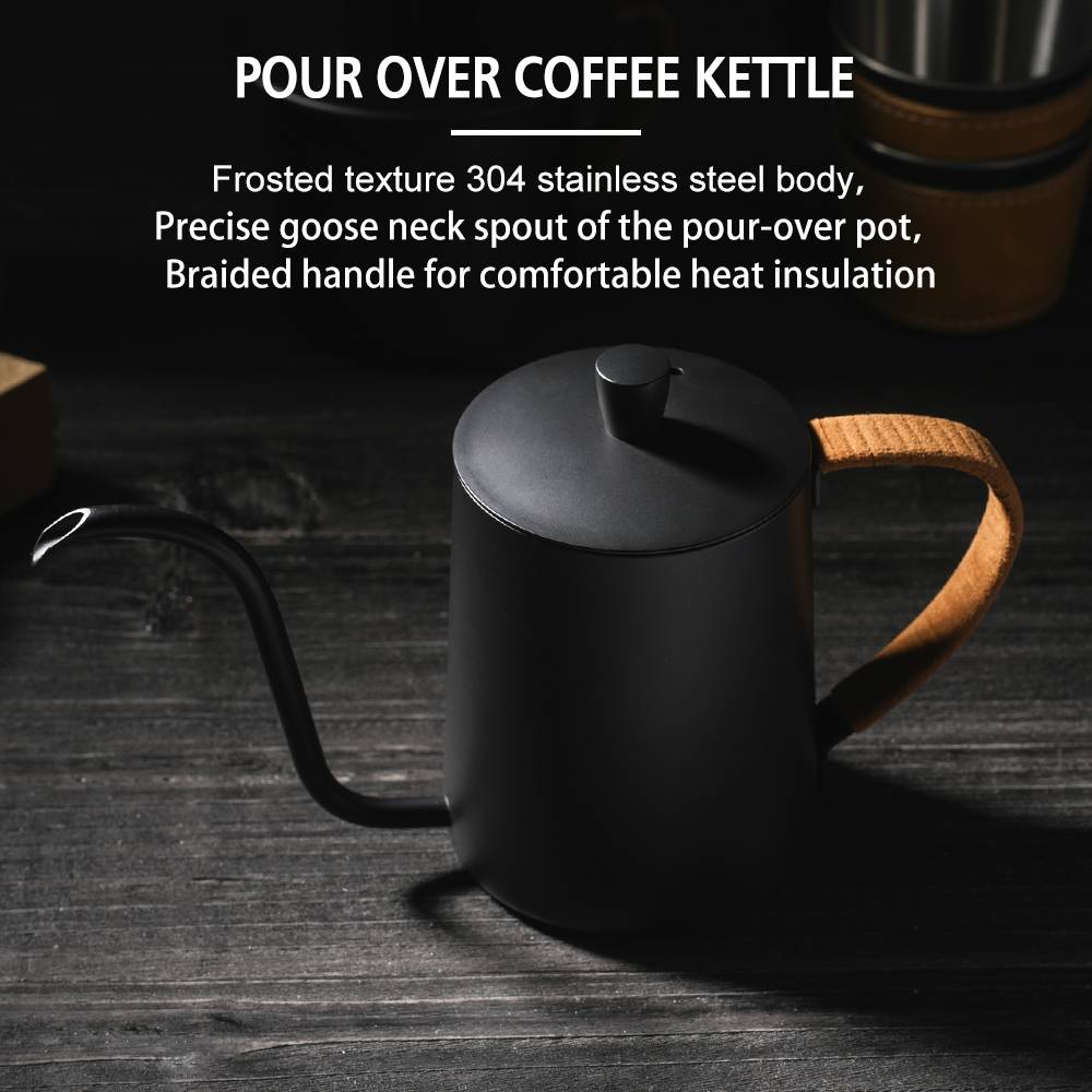 ODM All in One Portable Pour Over Coffee Set with Manual Coffee Grinder 5 1