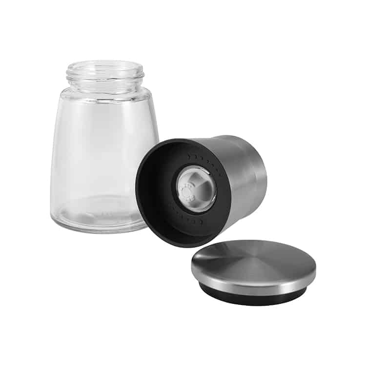 ODM Compact 170ml Stainless Steel Manual Salt Pepper Mill 3