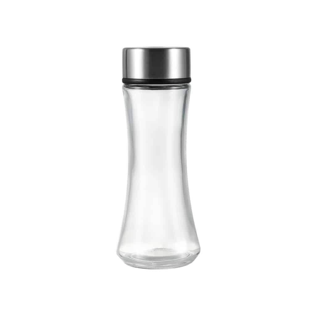 ODM Custom Glass Salt Pepper Shaker with Adjustable Lid 2 1