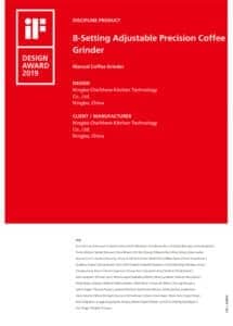 iF_certificate_2018-Coffee-grinder